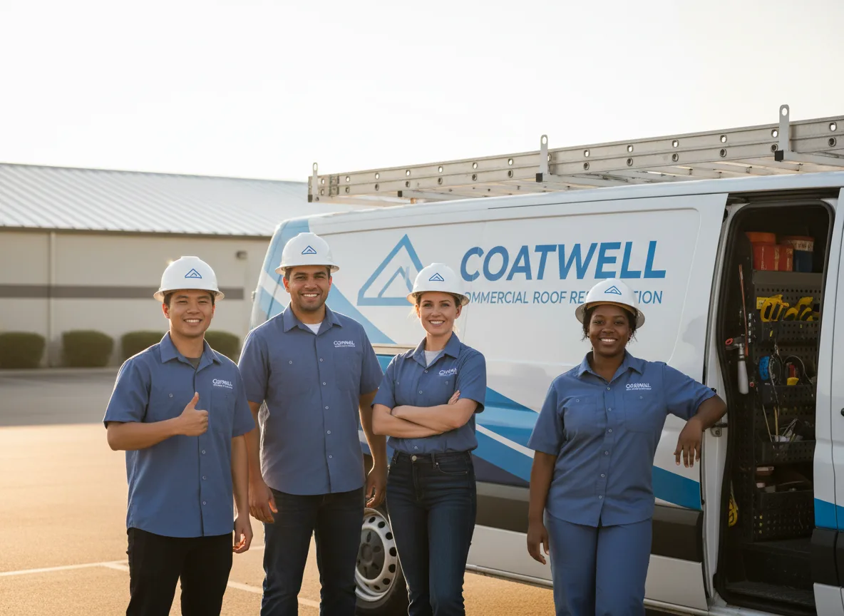 Commercial roof coating company in Morrisville, PA